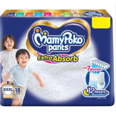 MamyPoko Pants XXXL 18-35 Kg 18 Pcs (Made in India)